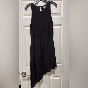 Chelsea 28 black asymmetrical dress